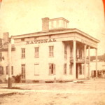 One of the earliest views of the old hotel.