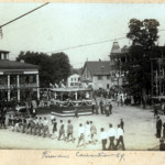 You get to see both the Port Byron Hotel and the Howard House in this 1909 photo.